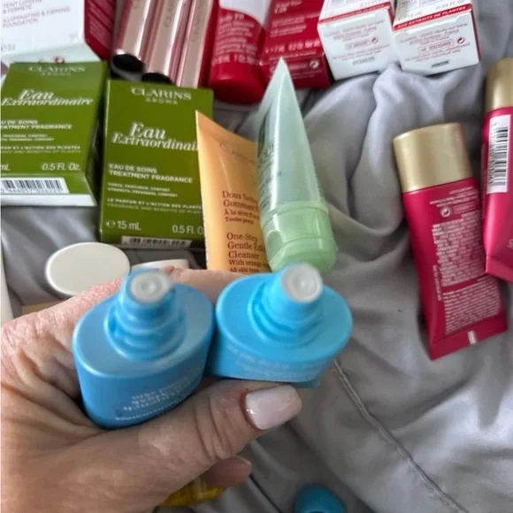 Clarins TRAVEL size Skincare Collection Bundle